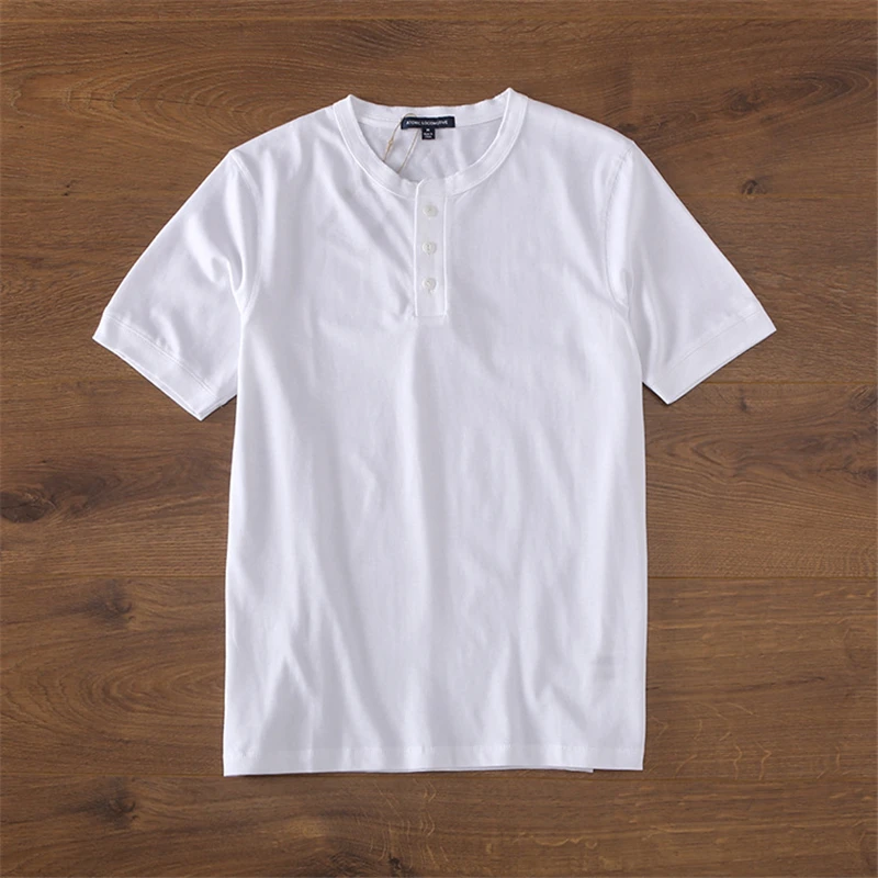 Обувь в японском стиле Харадзюку на Винтаж тертая хлопковая футболка пуговицах