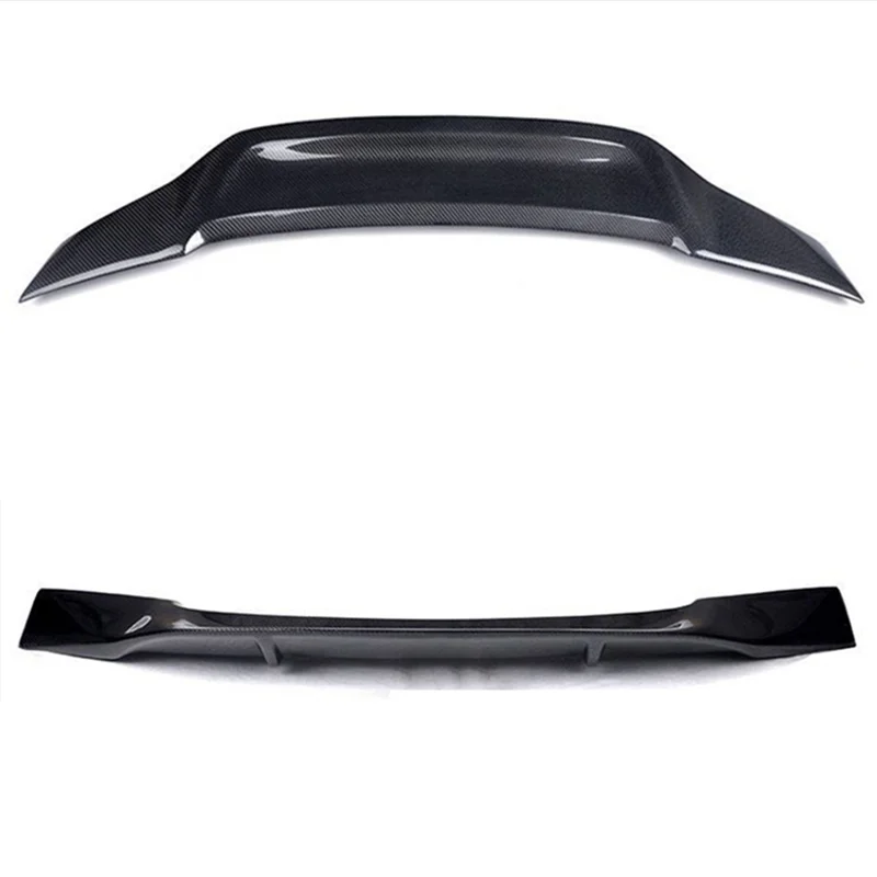 

Use For Audi A5 S5 Sedan Spoiler 2009--2015 Year 4-door Real Glossy Carbon Fiber R Style Rear Wing Sport Accessories Body Kit