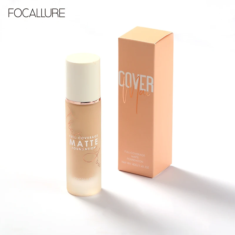 FOCALLURE Covermax тональный жидкий консилер водостойкая база для макияжа полное
