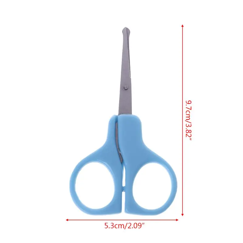 

Nail Clippers Baby Nails Cutter Grooming Nursing Care Newborn Kids Safety Stainless Steel Scissors Random Color Round Tip G2AD