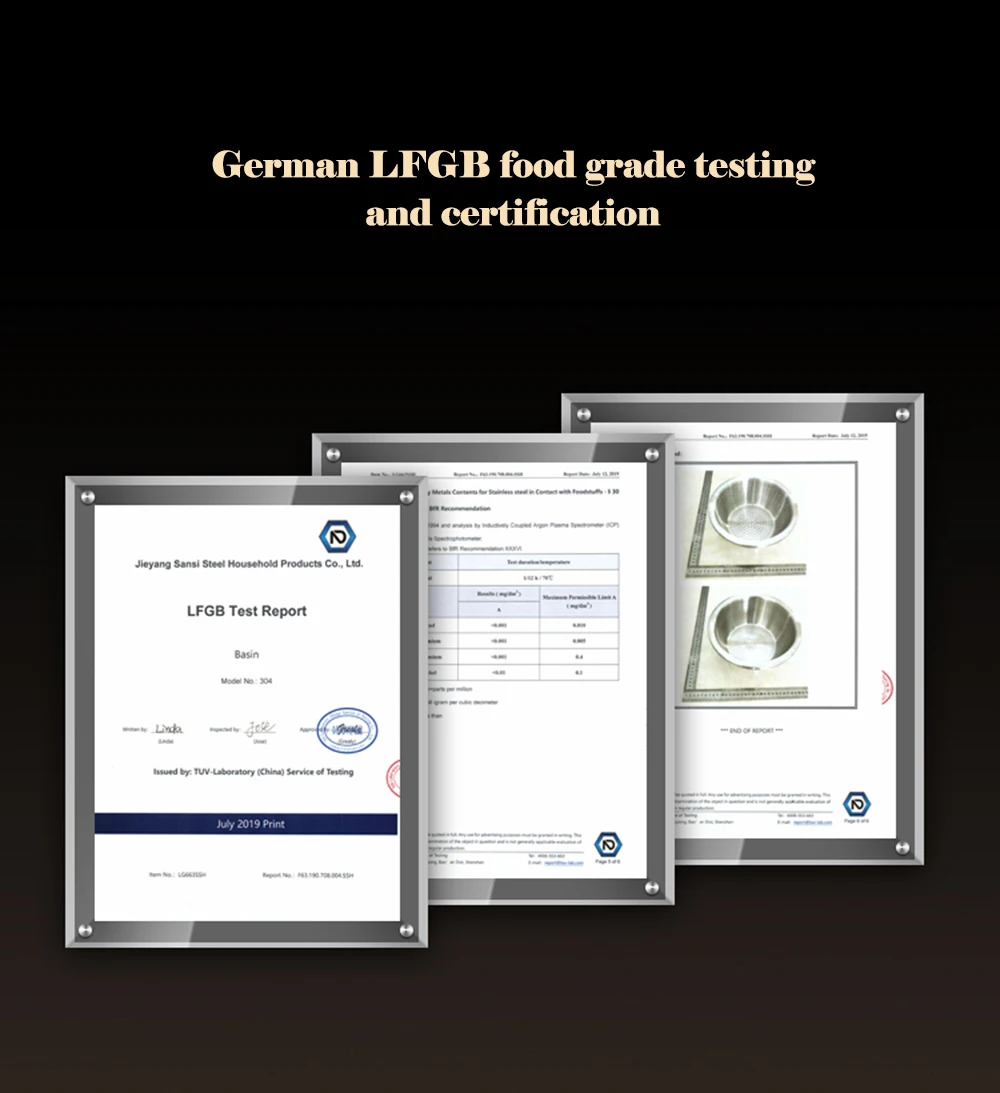 Уплотняющая раковина из нержавеющей стали 304 8 шт. углубляющая для овощей и супа