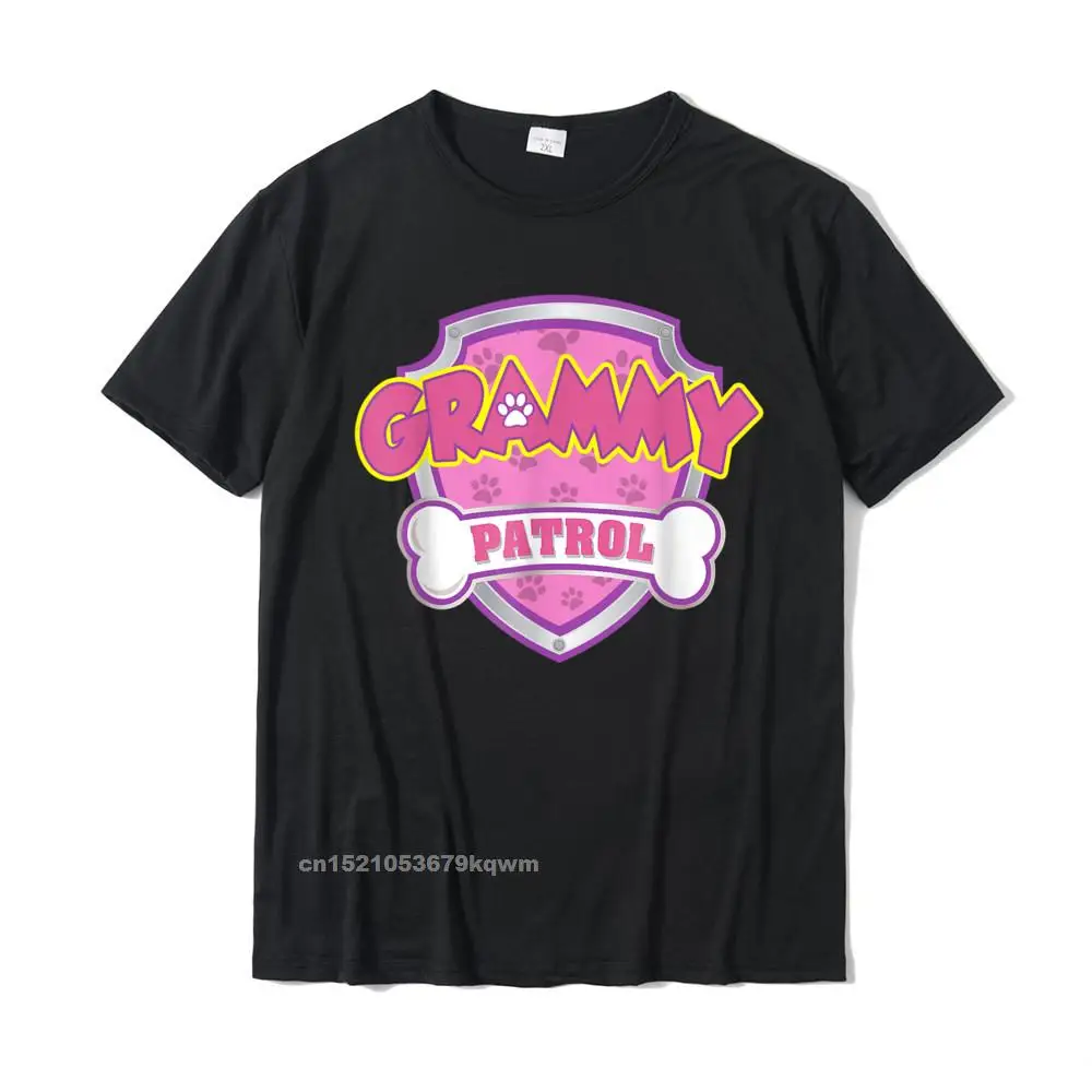 

Funny Grammy Patrol - Dog Mom Dad For Men Women T-Shirt Leisure T Shirt Cotton Men Top T-Shirts Leisure New Coming
