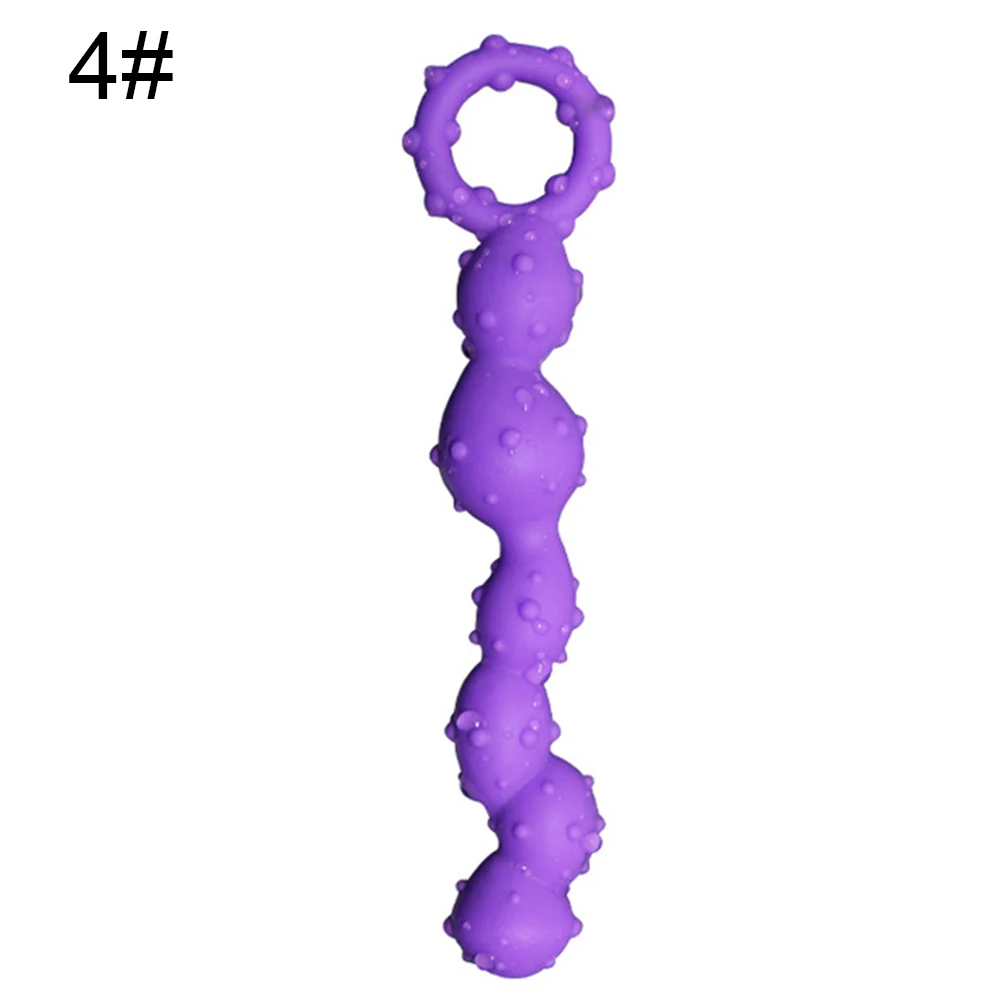 4 стиля Анальная пробка силиконовые шарики для заднего двора реалистичное