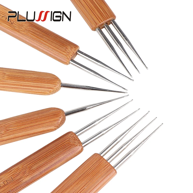 Вязальные спицы Plussign для волос игла дредов инструмент плетения Лидер продаж