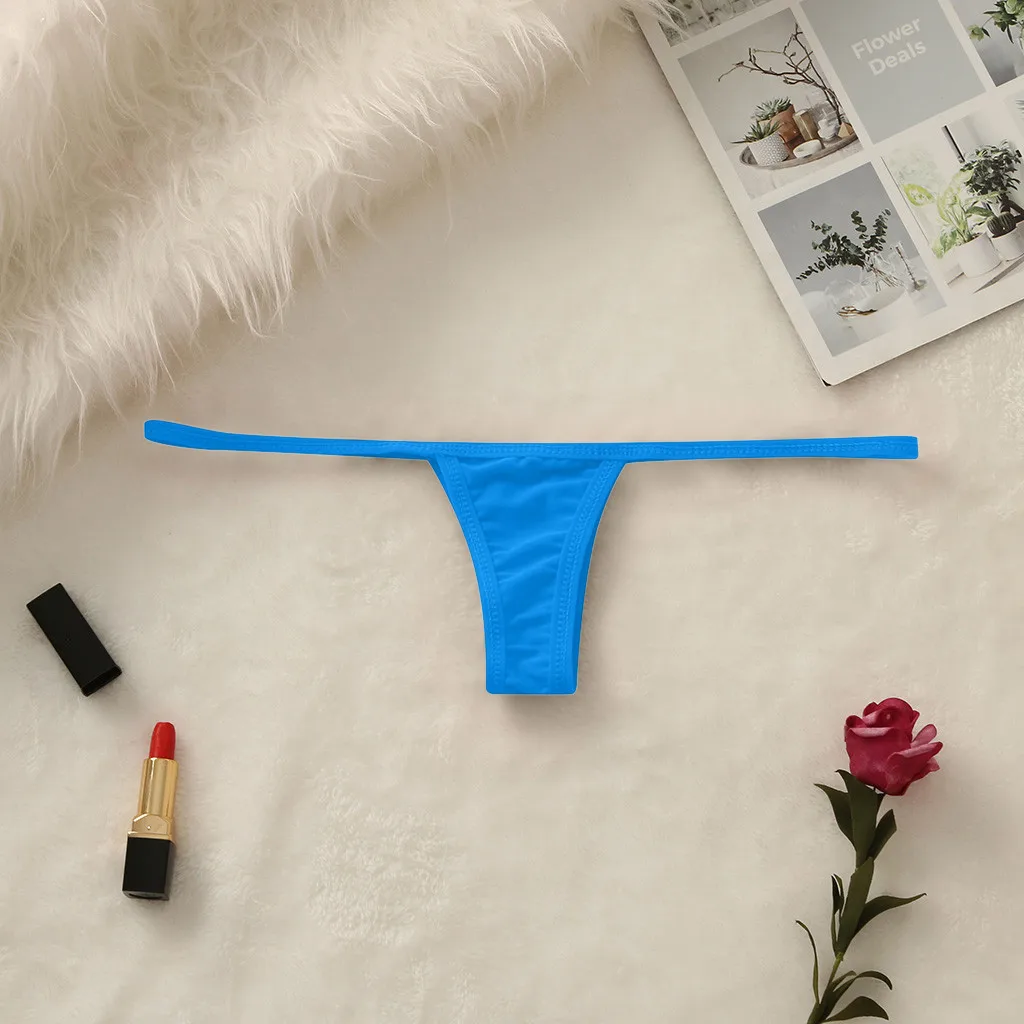 Сексуальные женские хлопковые стринги с низкой талией сексуальные трусики