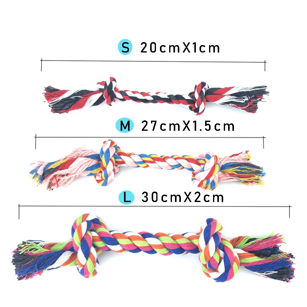 Хлопковая верёвка собачья игрушка Интерактивная с собакой манеж для игры со