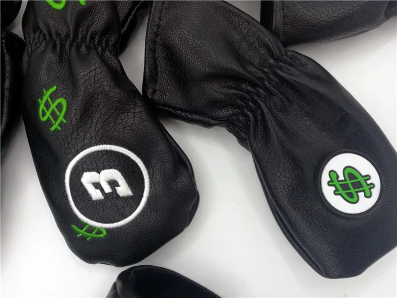 9 шт./лот наличные деньги доллары США Чехлы для гольфа из мягкого полиуретана