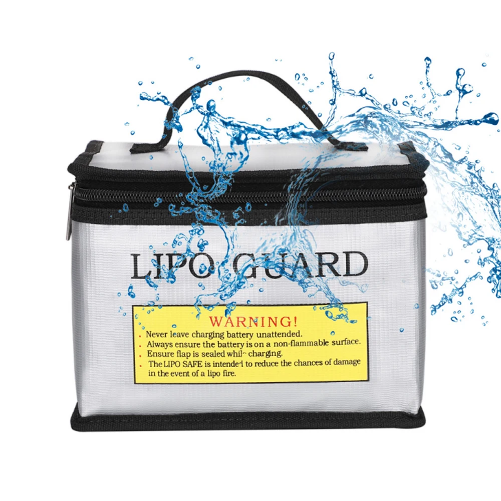 Портативная огнеупорная Защитная сумка для аккумуляторов LiPo Взрывозащищенная