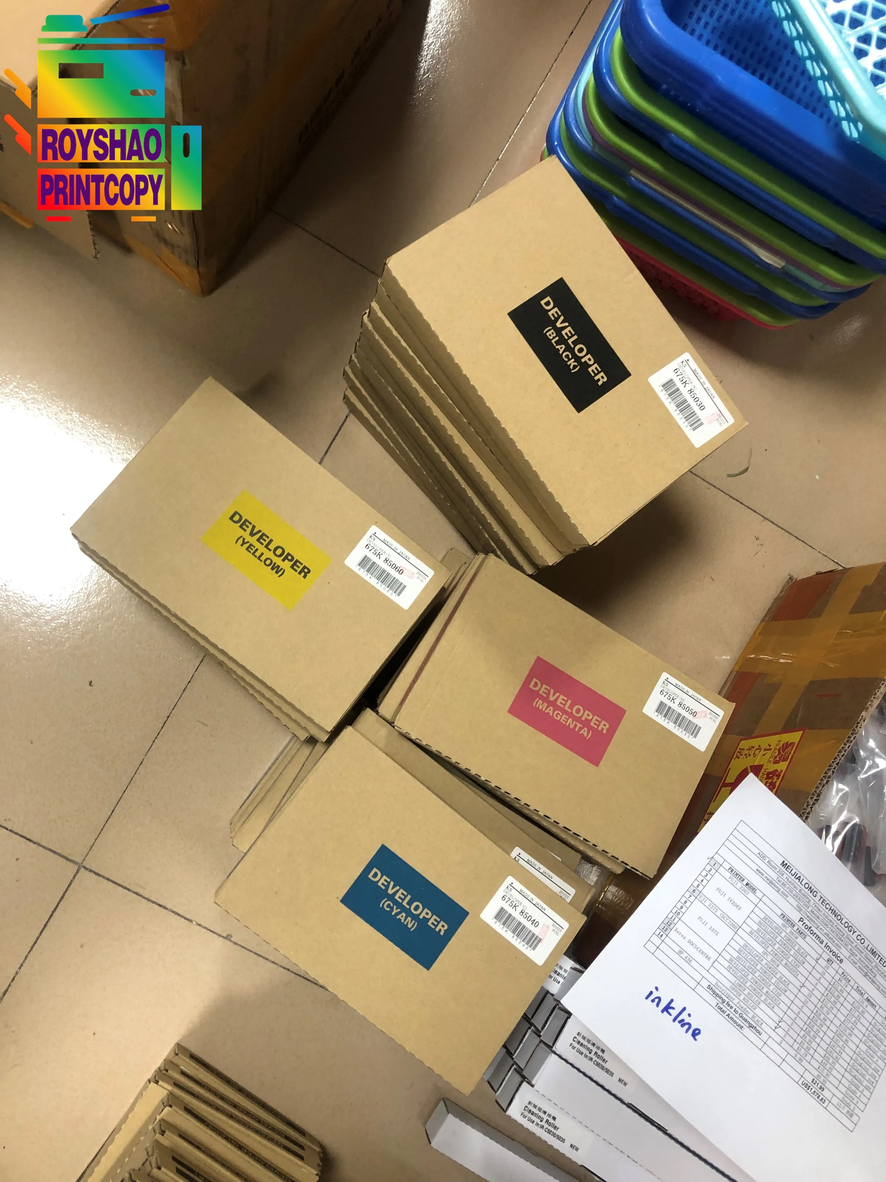 Железная пудра разработчика C2275 675K85030 675K85040 675K85050 675K85060 для Xerox Phaser 7800 WorkCentre C3375 5575