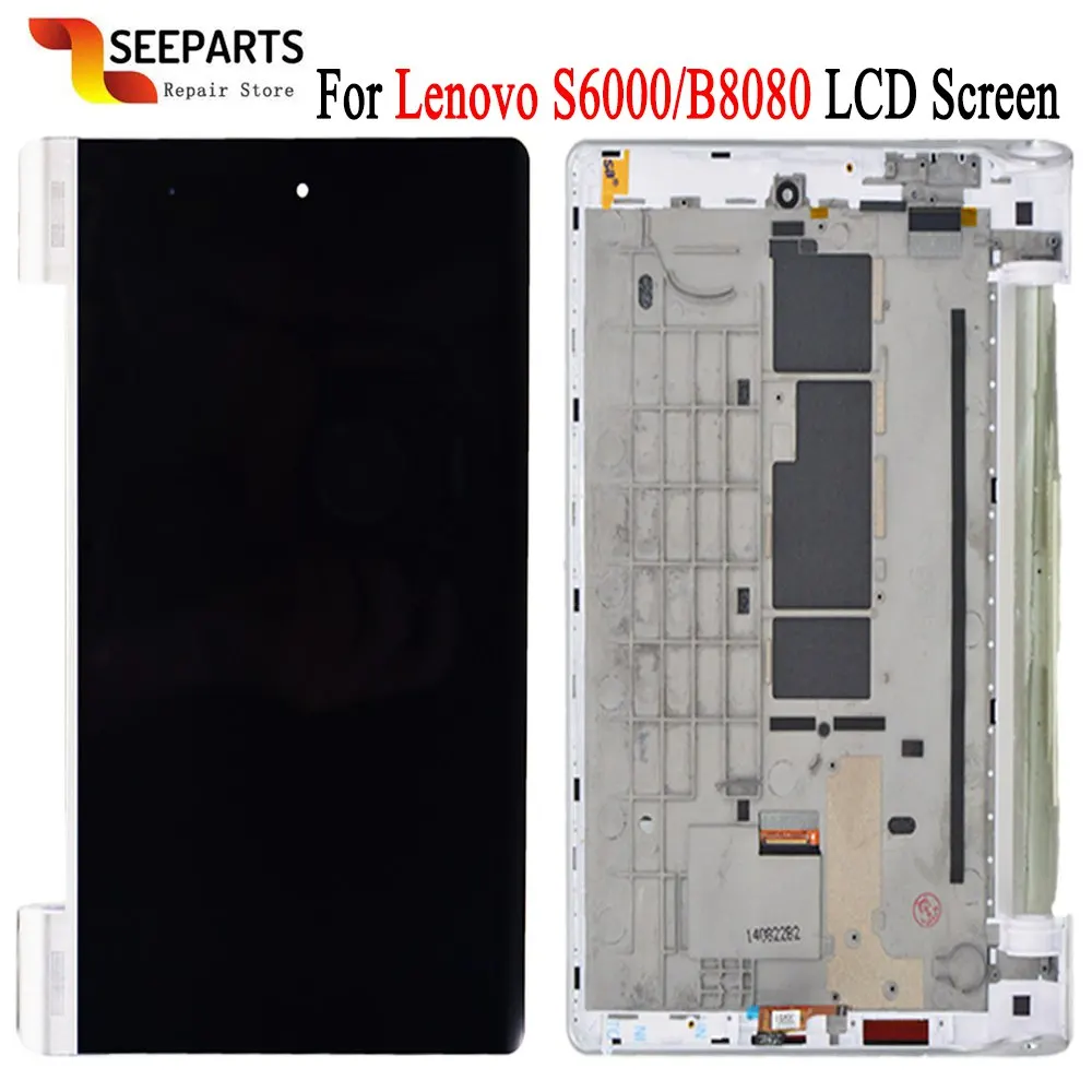 

Original 10.1 Lenovo YOGA B8080 B8000 Tablet 10/B8080 S6000 +LCD Display + Touch Screen Digitizer Sensor Full Assembly Tablet Pc