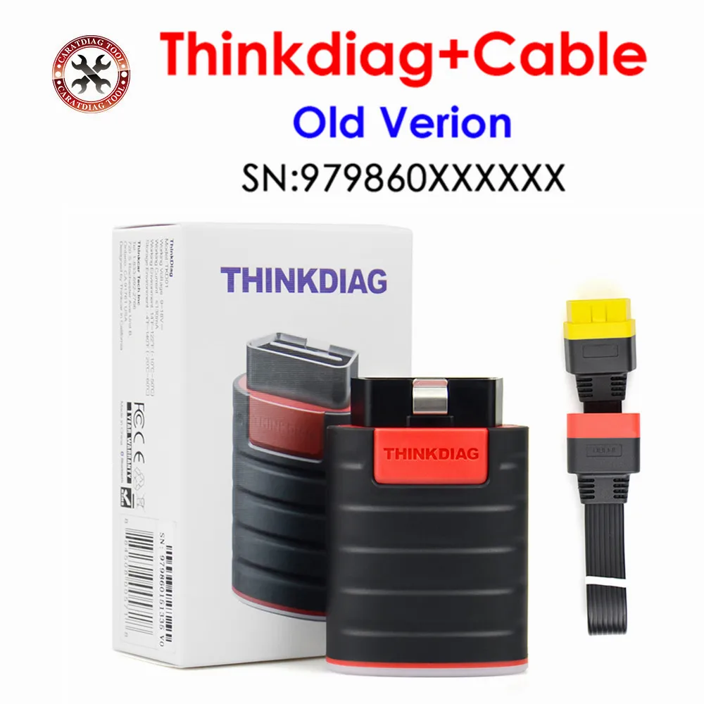 Горячая распродажа! ThinkCar ThinkDiag 2021Elite Verion полный программный OBD2 сканер TPMS