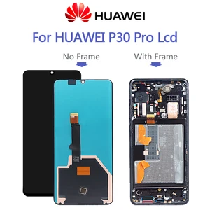 original super amoled for huawei p30pro lcd for huawei p30 pro lcd display lcd screen touch digitizer assembly vog l29 free global shipping