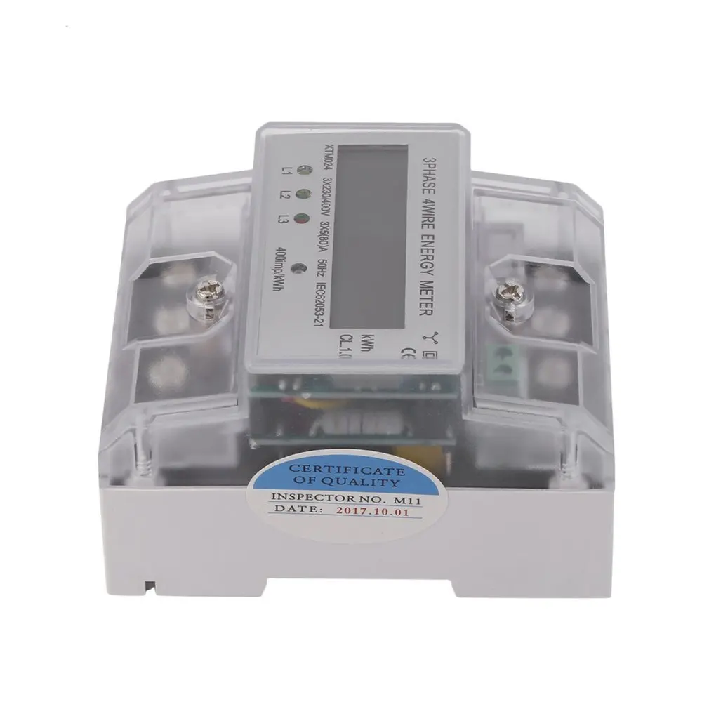 Трехфазный четырехпроводной измеритель электроэнергии XTM024 5 (80) A 3x23 400 В