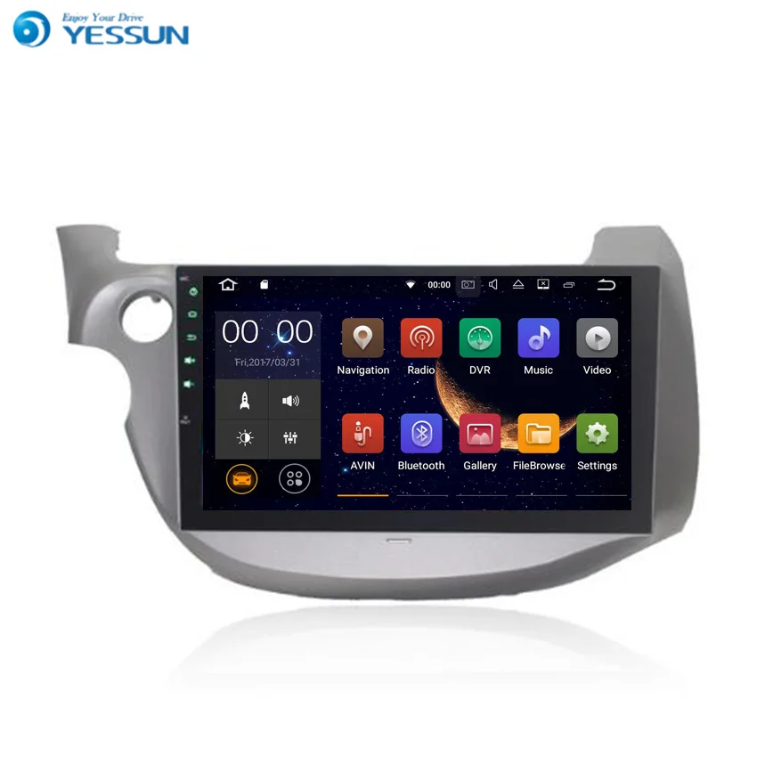 Yessun для Honda Fit/Jazz 2006 2012 Android 6 0 мультимедийный плеер система автомобильное радио