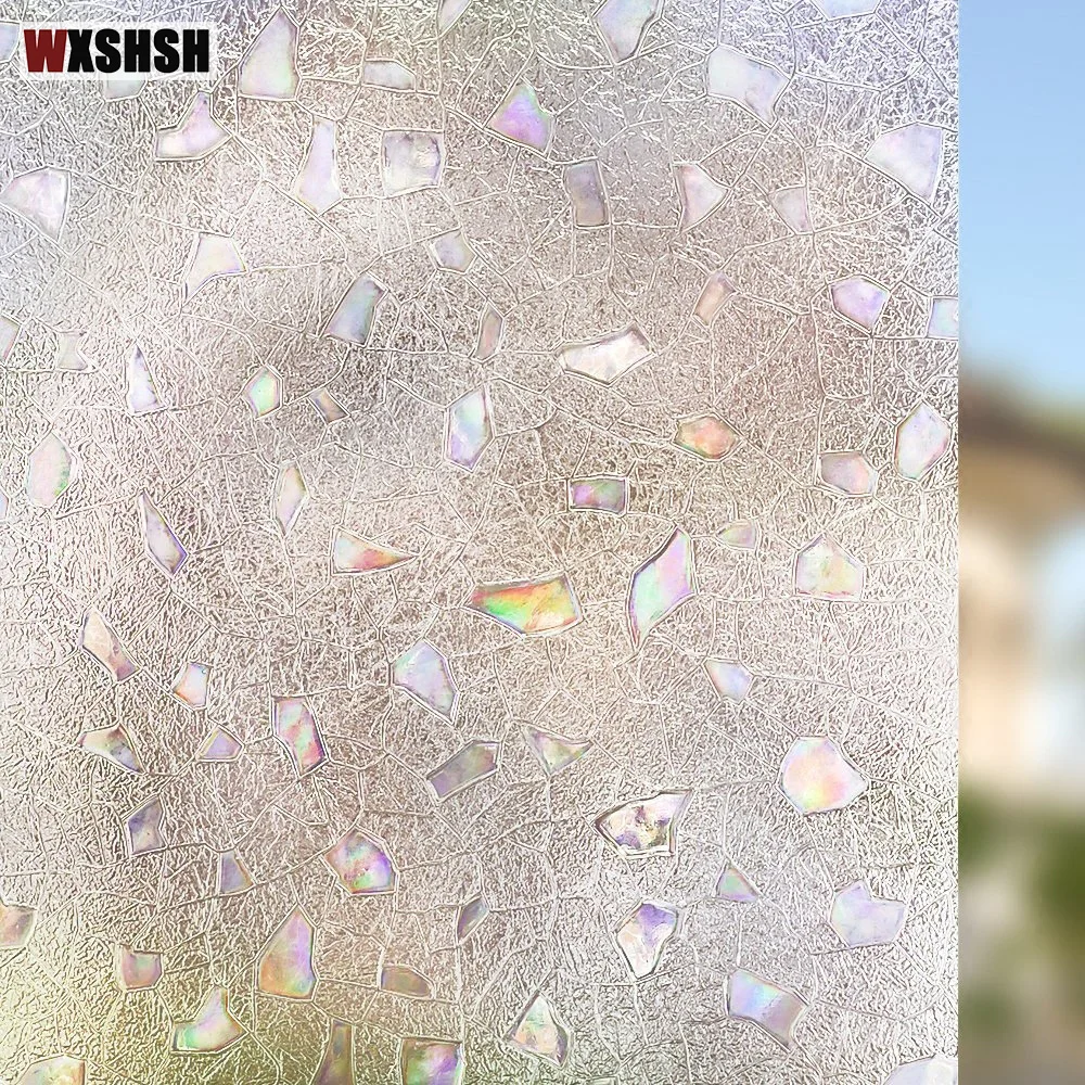 Каменная оконная пленка статическая липкая 3D лазер защита конфиденциальности