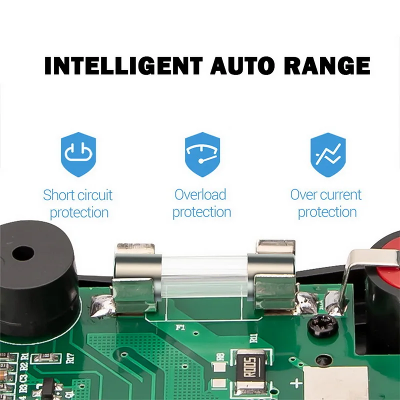 Цифровой мультиметр AC/DC Амперметр Вольт Ом тестер Измеритель Multimetro с термопарой