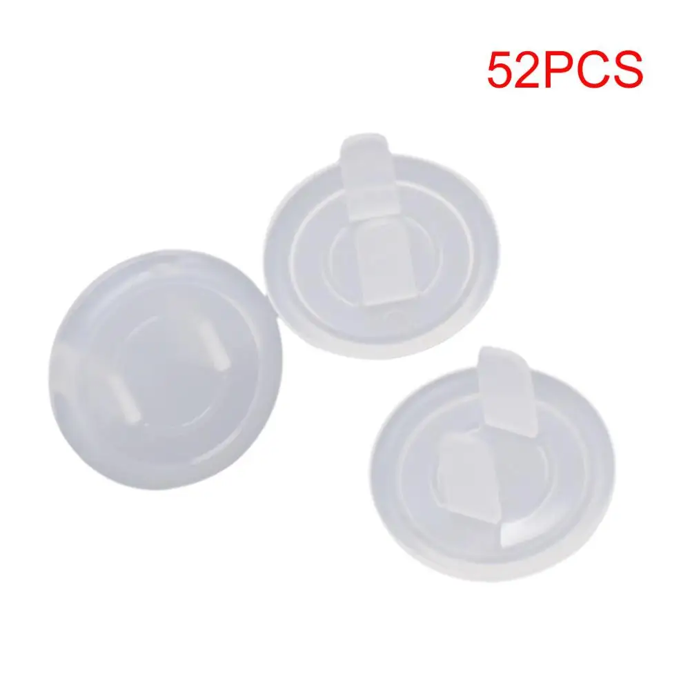 52 PCS Baby Anti-touch Socket Cover Safety Outlet Plug Protector Covers Child Proof Electric Shock Guard #4B07 | Обустройство дома