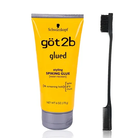 Водостойкий неприлипающий гель для укладки волос, 35 г/170 г