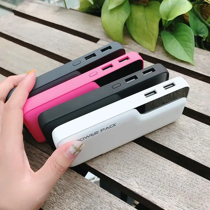 Power Bank 20000mAh портативный зарядный внешний портативный аккумулятор для Xiaomi Mi 9 8 iPhone samsung S9