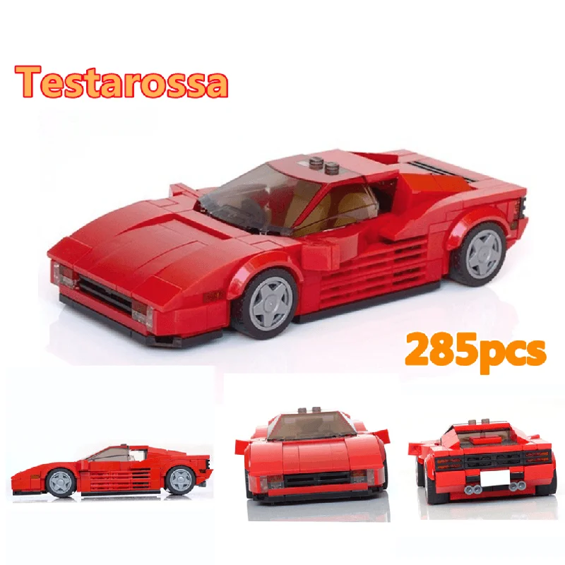 

Buildmoc In Stock 285PCS Super Car Fit MOC-57875 Model Building Blocks DIY Bricks Toys for Kids Gifts Education Christmas Boys