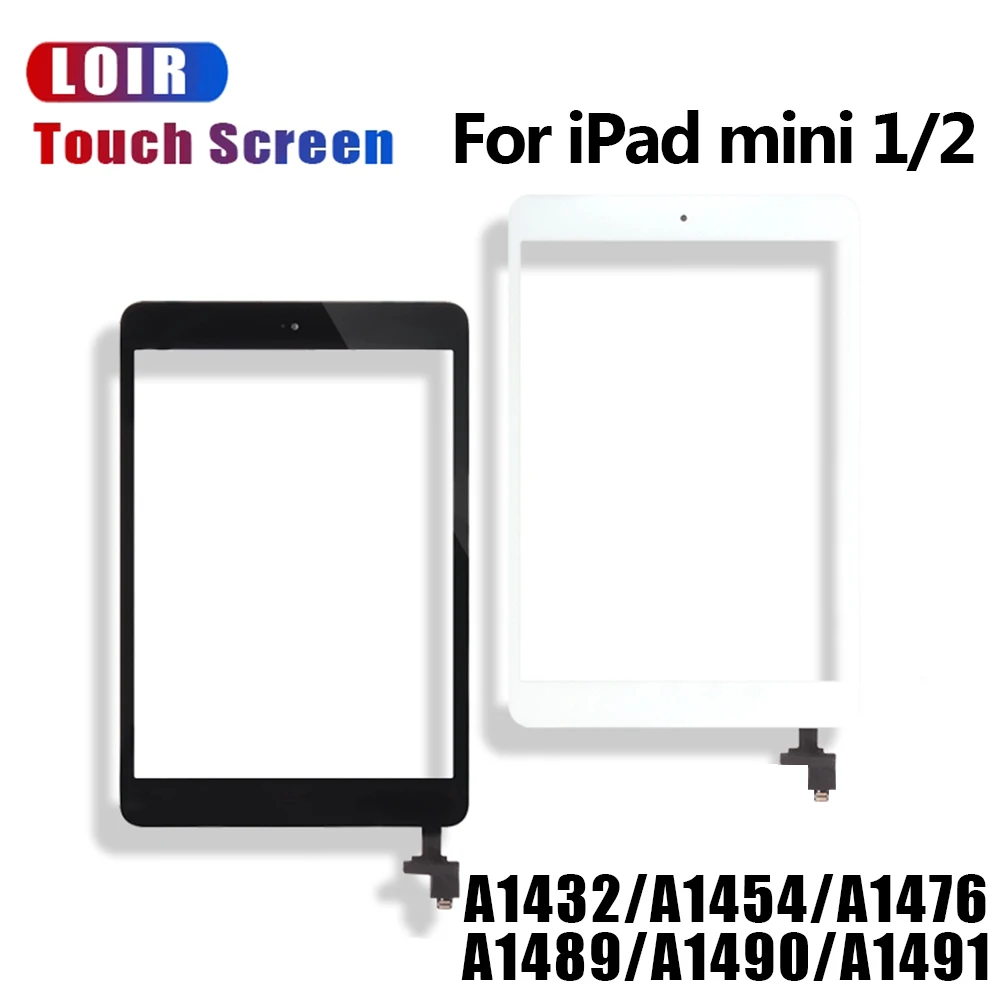 

Новый (протестированный) для iPad Mini 1 Screen iPad Mini 2 Touch Screen A1432 A1454 A1455 A1489 A1490 A1491 дигитайзер кабель ИС Главная Кнопка