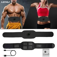 exercise machine abdominal toning belt vibration abdominal muscle trainer electronic belt abs fitness massage gym equiment ems
