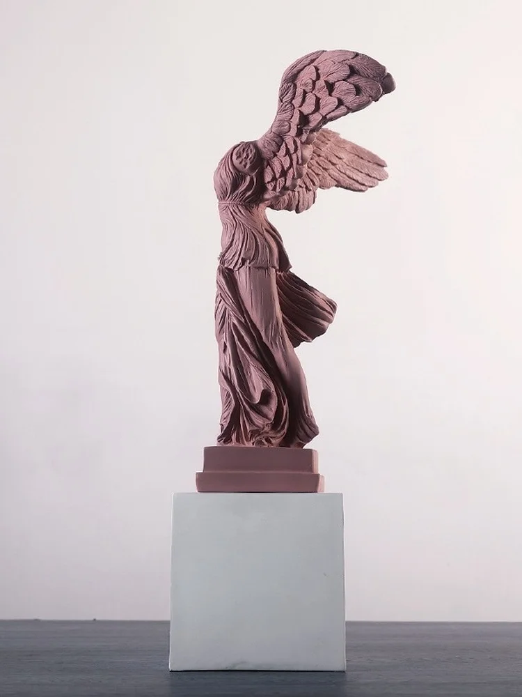 

2021 New Goddess Of Victory Statue Victory Goddess Art Sculpture Resin Art&Craft Home Decoration For Living Room 55cm