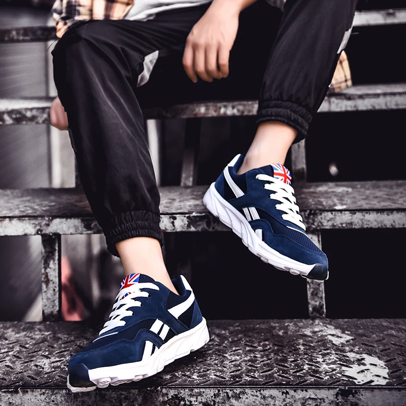 Мужские легкие кроссовки дышащая повседневная обувь 3 цвета для взрослых размеры