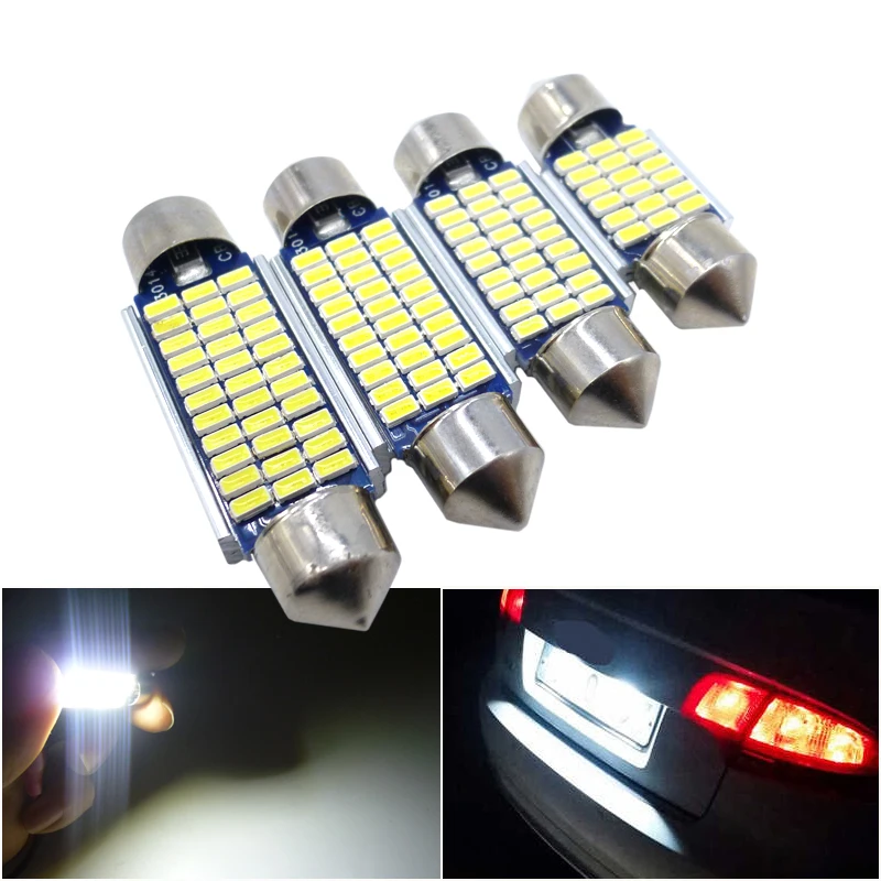 2x Canbus C5W светодиодная гирлянда для Volkswagen VW Passat B6 B5 Polo 12 Golf 4 5 6 7 Внутреннее