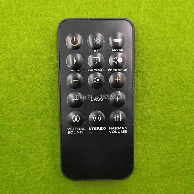 Пульт дистанционного управления для звуковых панелей JBL SB350 SB250 STV250 STV350 STV280 180 STV202 SB400 SB450 STV450 BOOST TV 1 и системы кинотеатральной базы.