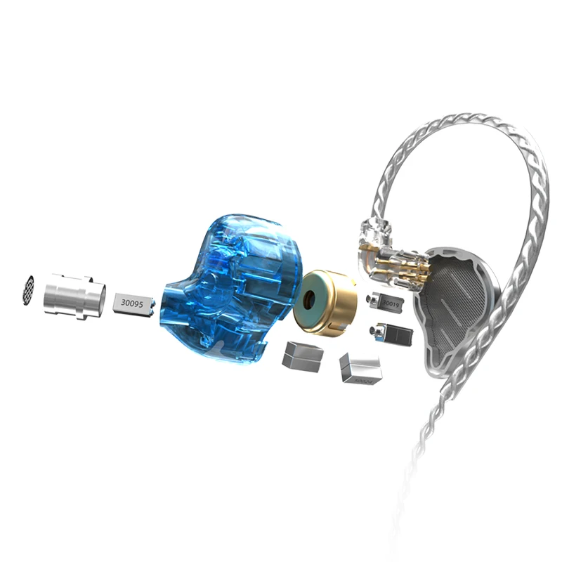 Новинка KZ ZAX 7BA 1DD гибридные наушники-вкладыши 8 драйверов HIFI гарнитура DJ монитор ZSX