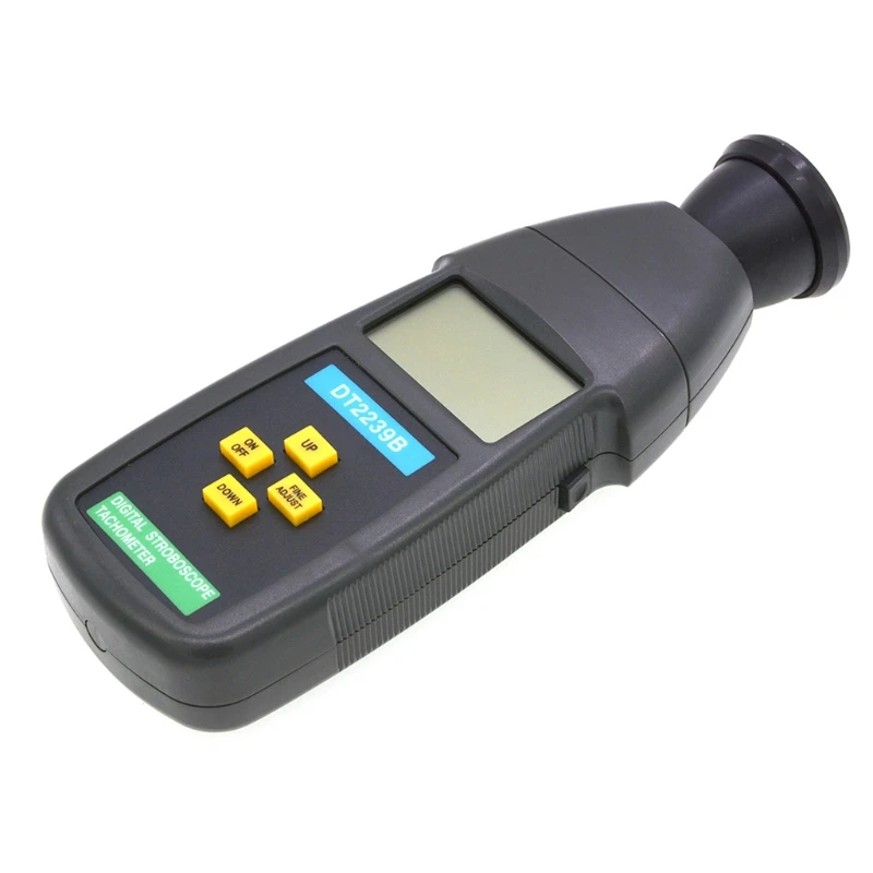 

DT2239B Digital LCD Non-Contact Flash Stroboscope Tachometer Photoelectric K3KD
