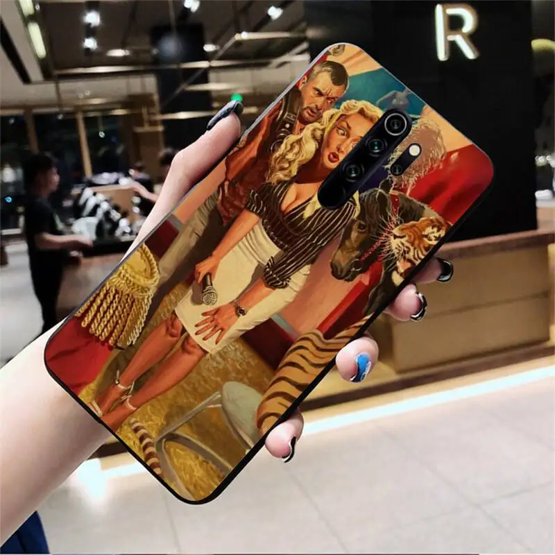 

WW2 Sexy Pin up Girl Vintege Soft black Phone Case for Redmi 8A Note 9 8 8T 7 6 6A 5 5A 4 4X 4A Go Pro