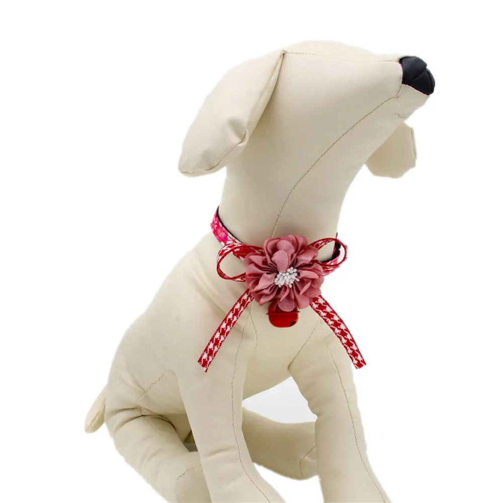 Кимоно в японском стиле с бантиком ошейник для кошки щенка мягкий удобный