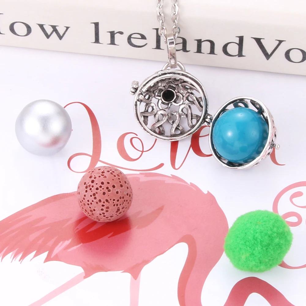 Золотые ювелирные украшения для ароматерапии беременных женщин Медальон