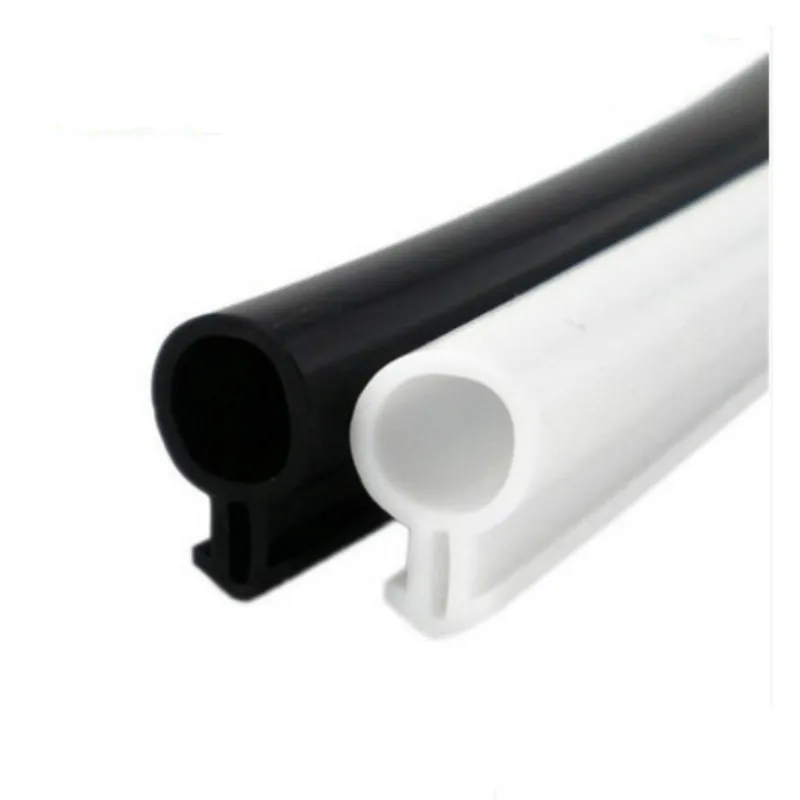 

5 meters white O type silicone door window bumper seal strip weatherstrip low temperature resistant