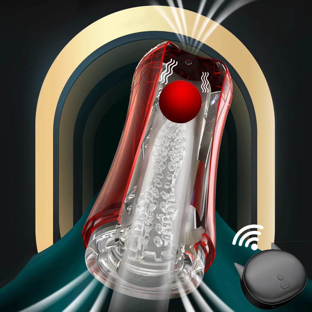 Мужской мастурбатор чашка с 10 скоростями вибрирующий шар секс-шоп стимуляция