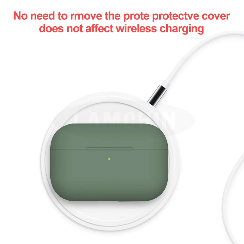 Силиконовый чехол для Apple Airpods Pro TWS Bluetooth наушники AirPods беспроводная гарнитура