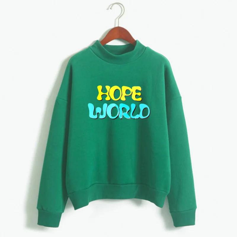 K-pop Bangtan Sonyeondan альбом Hope World хип-хоп одежда свитшот с надписью Топ R &amp B EDM