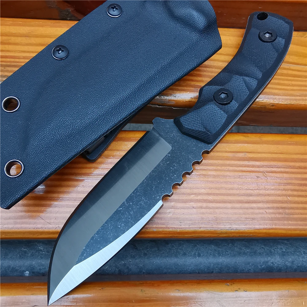 Военный армейский нож G10 с фиксированным лезвием для повседневного