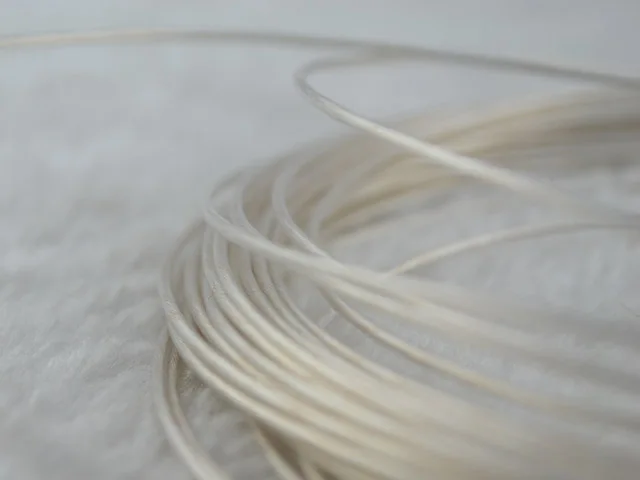 1 м 4 мм квадратный OCC медный посеребренный провод 49 core 0 32 Telfon Sleeve Cable|Кабели VGA| |