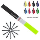 Стрельба из лука Linkboy, 30 дюймов, id4, 2 мм, Spine600, 700, 800, углеродные стрелы, 1,75 дюйма, пластиковые лопасти, изогнутый лук, стрельба из лука, охота, 12 шт.