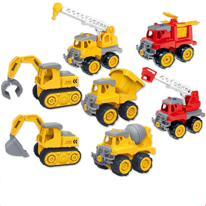 Детские автомобили инструменты для ремонта автомобиля игрушки модель утилера с