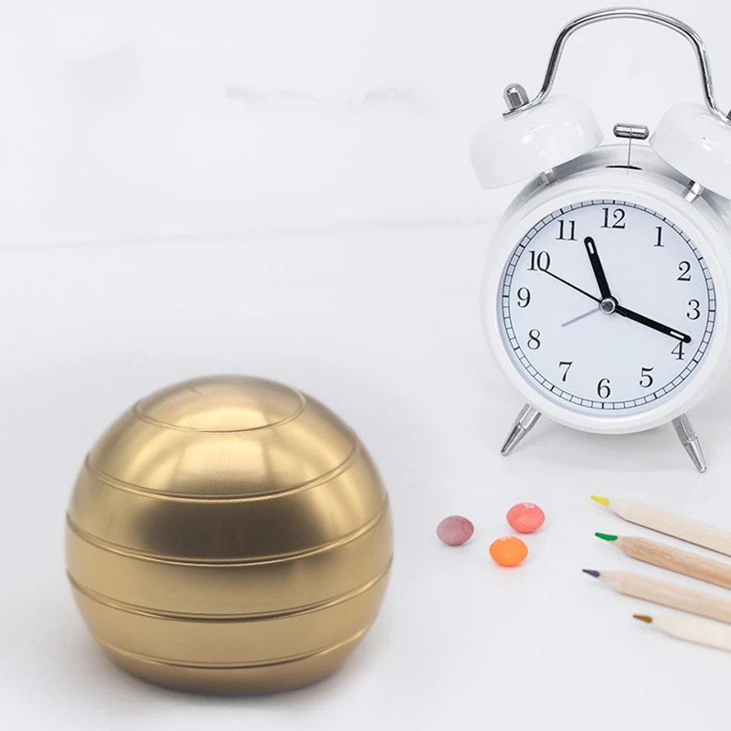 Офисный декомпрессионный гаджет металлический кинетический Спиннер шар для