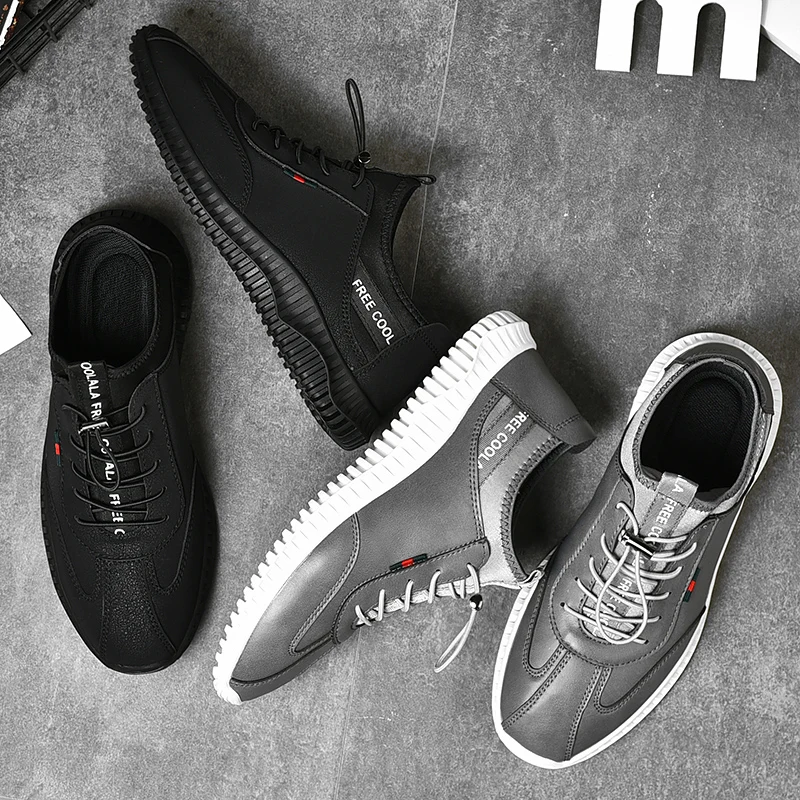 2019 г. Новые мужские спортивные туфли и обувь для отдыха модная Всесезонная