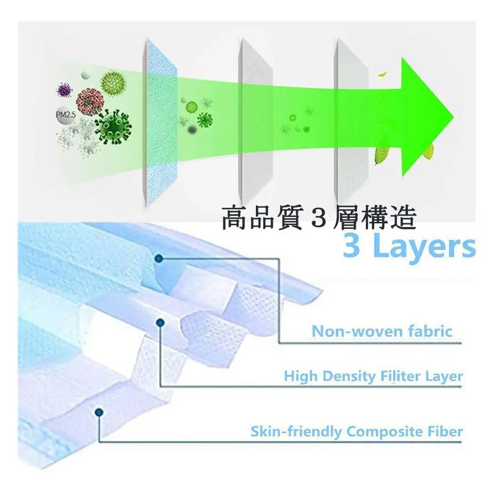 50 шт. высокое качество 4 слоя активированный бамбуковый уголь предотвращает анти