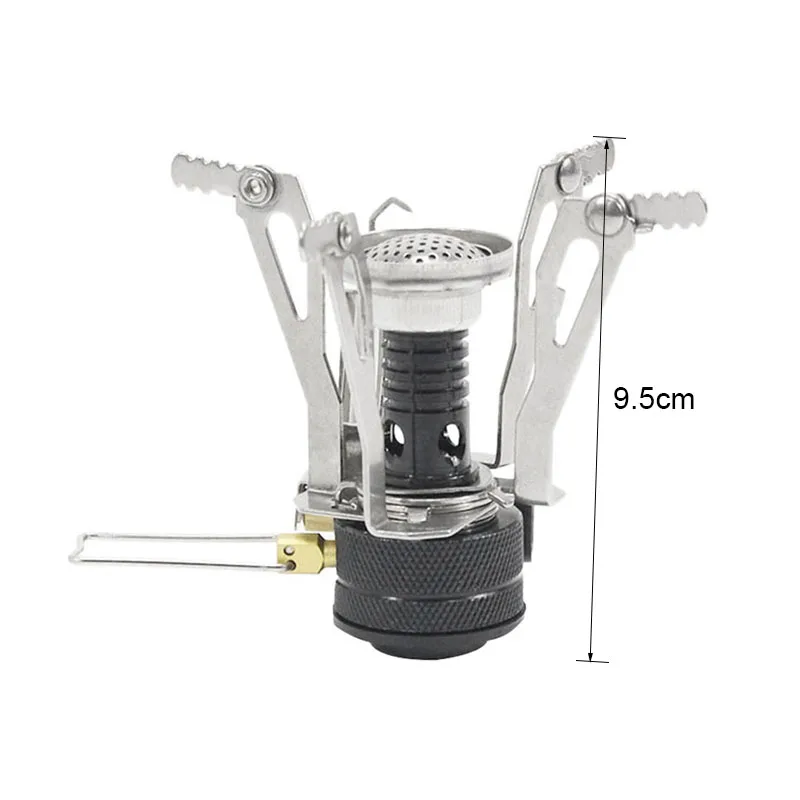 Mini Camping Stove Automatic Foldable Outdoor Cookware Tool for Picnic Cookout Hiking | Спорт и развлечения