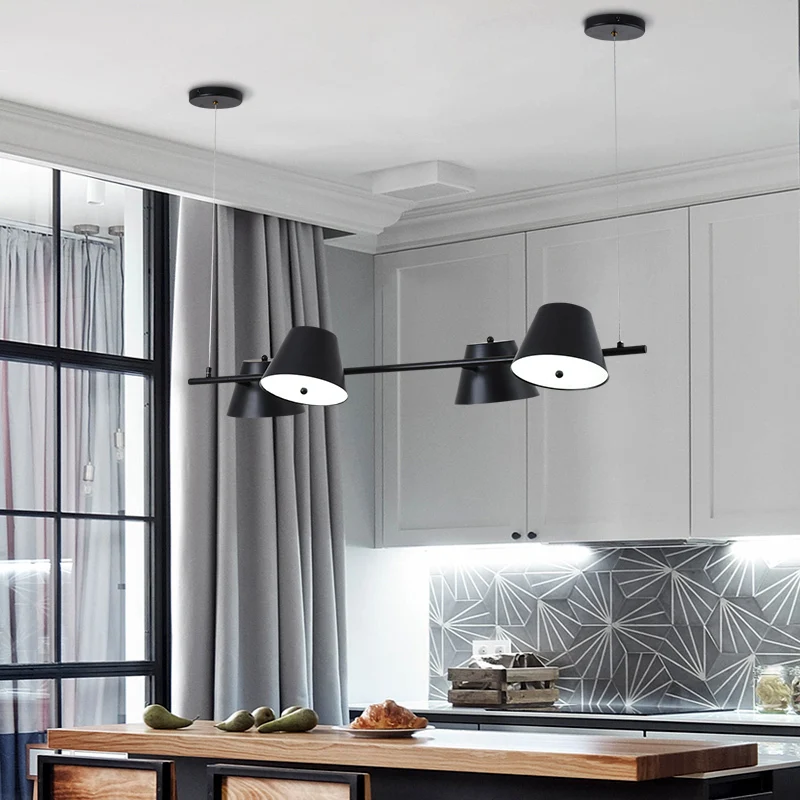 Современный Железный подвесной светильник Северной Европы креативный