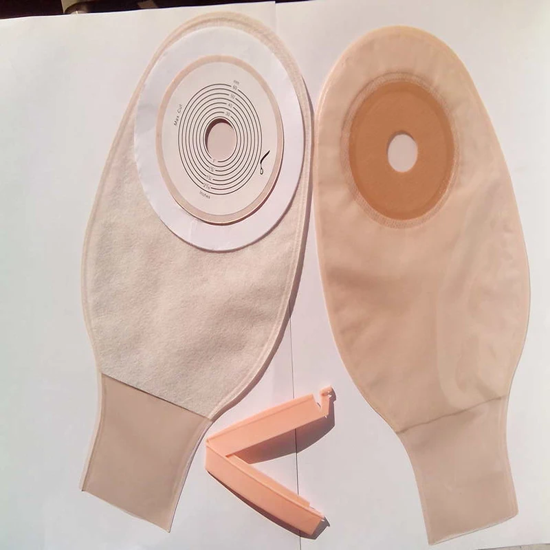 1 шт. одноразовый сливной мешок для стомы Фекалий|non-woven bag| |