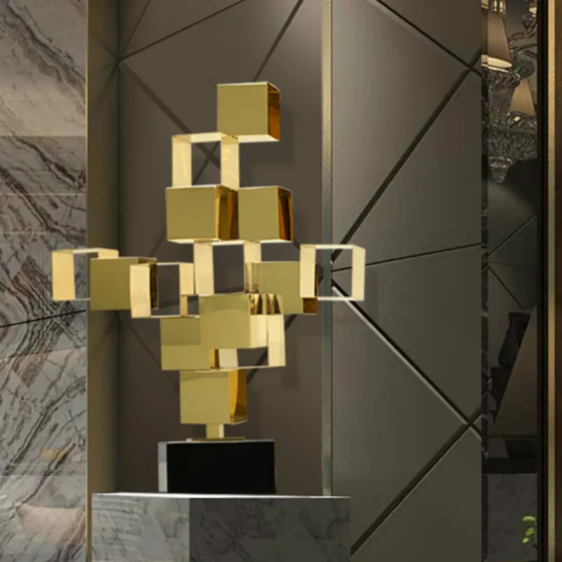 Роскошное украшение в подарок для офиса отеля клуба дома геометрическое